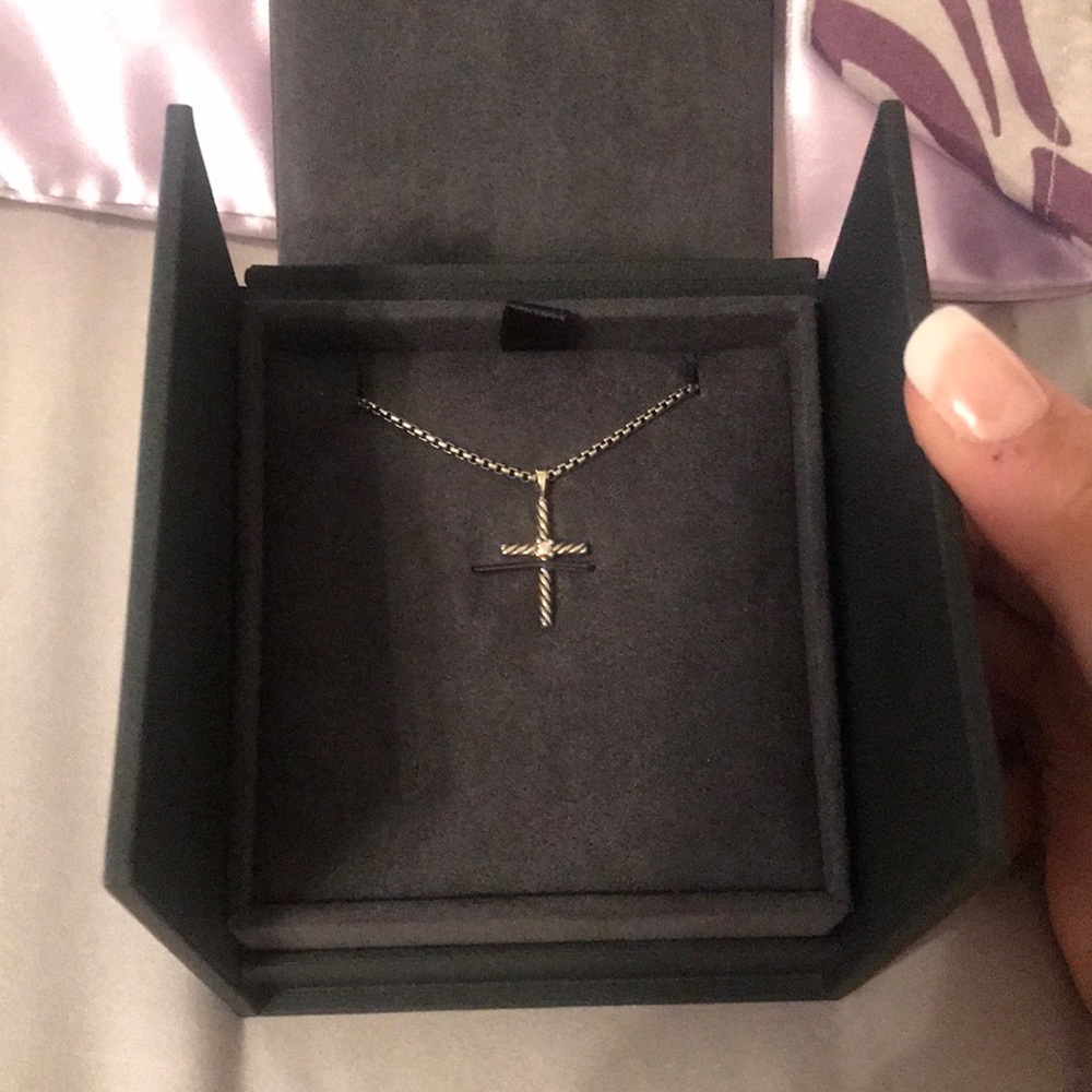 DAVID YURMAN CROSS NECKLACE - ORIGINAL